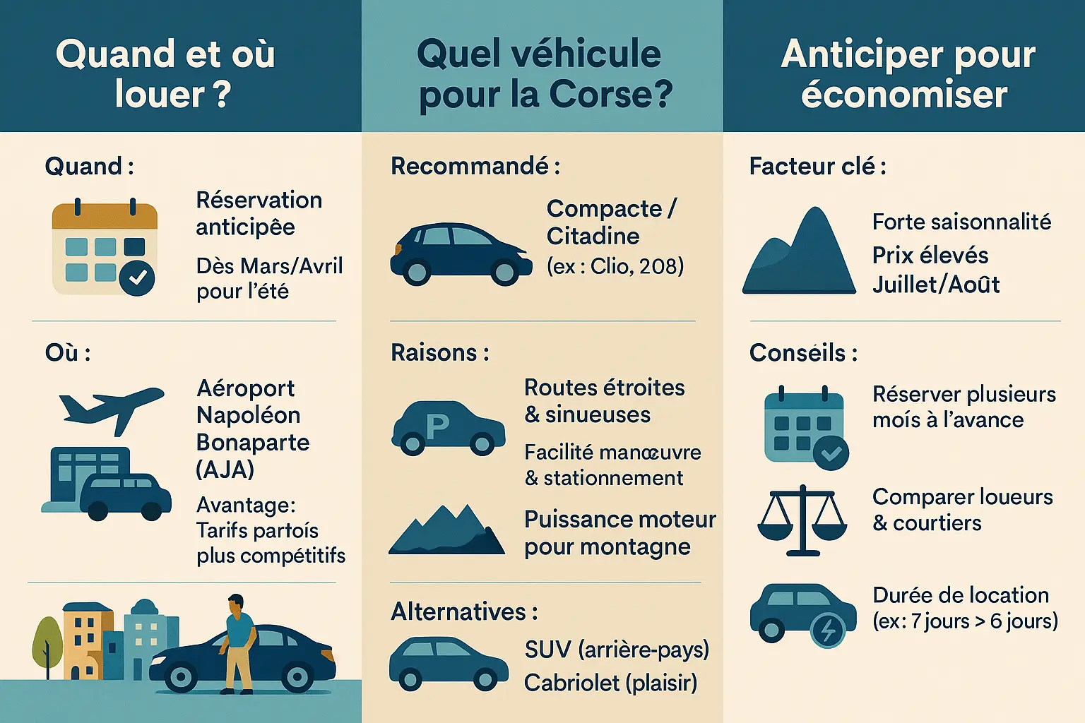 location voiture ajaccio conseils