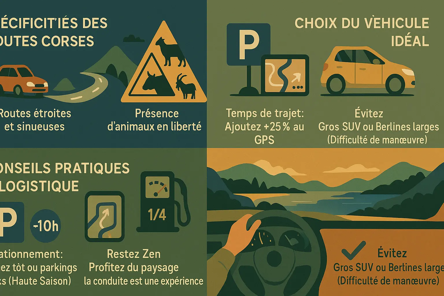 location voiture ajaccio destination